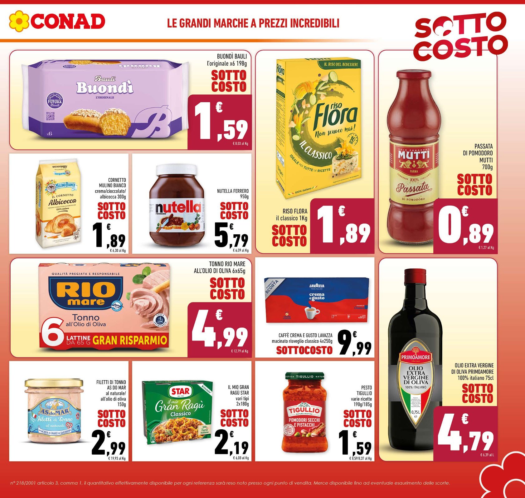 Sottocosto