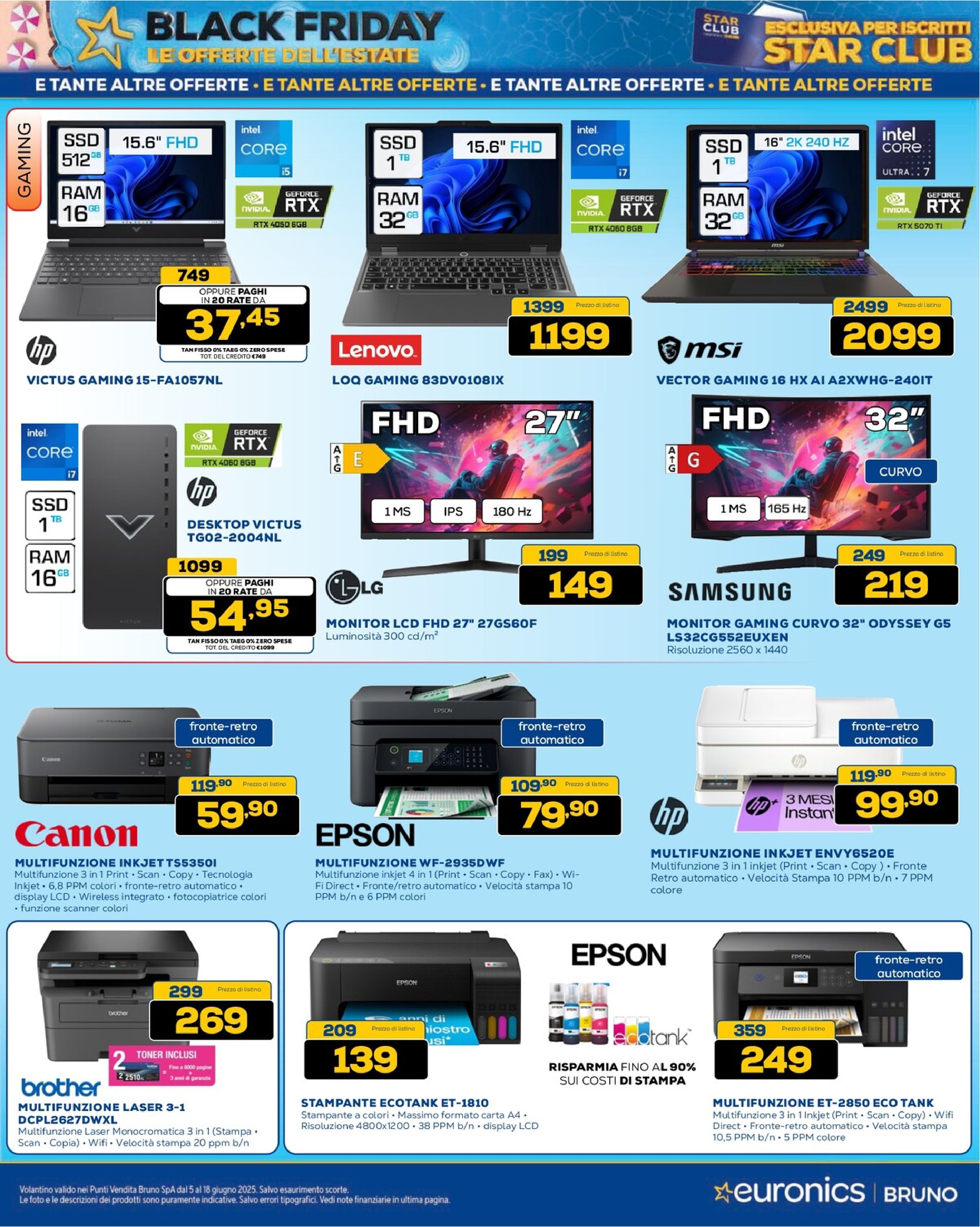 Black Friday d'Estate