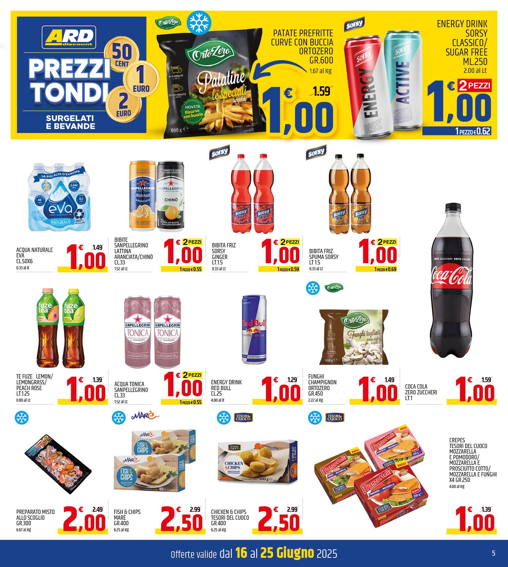 Prezzi Tondi