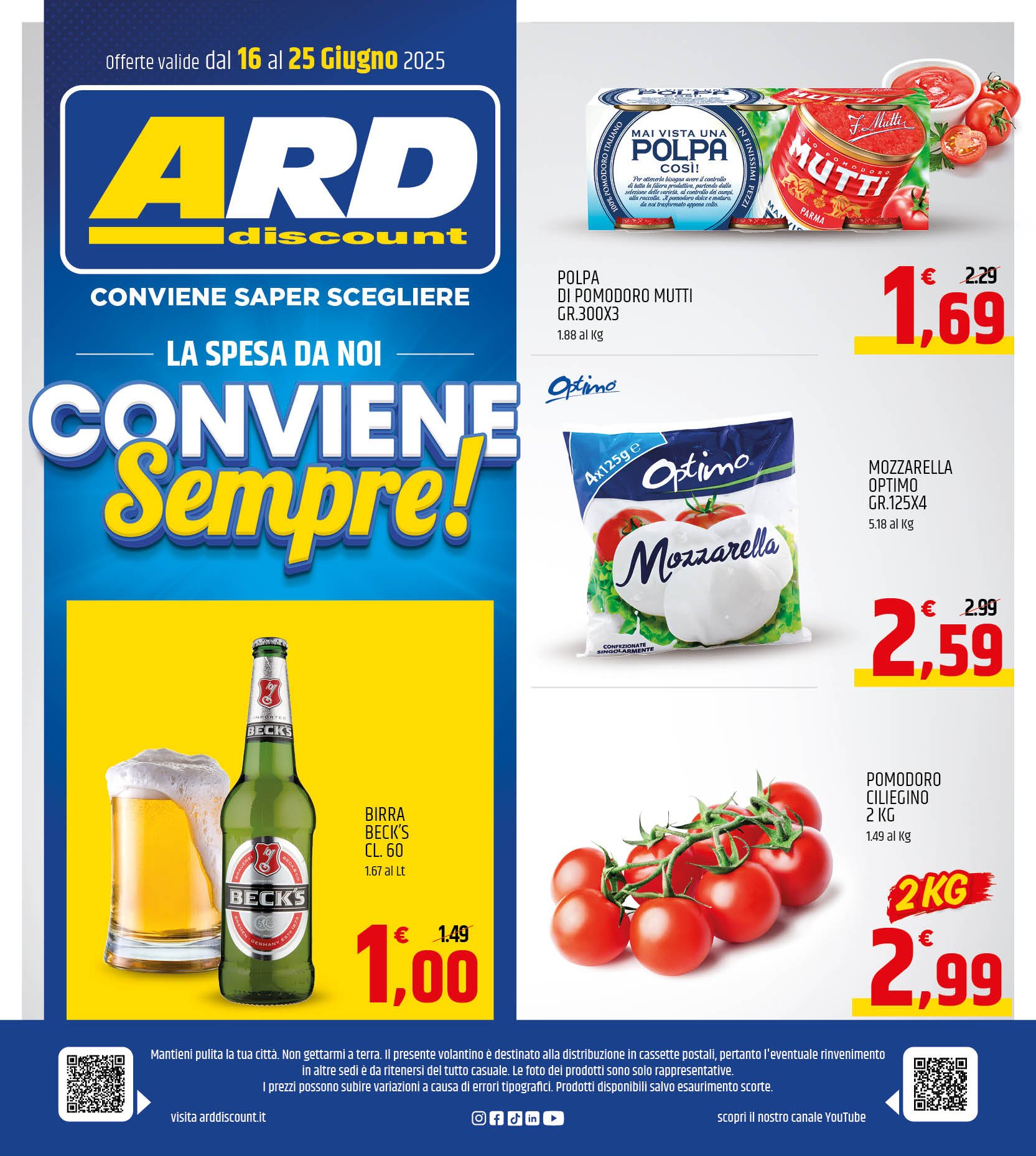 Prezzi Tondi