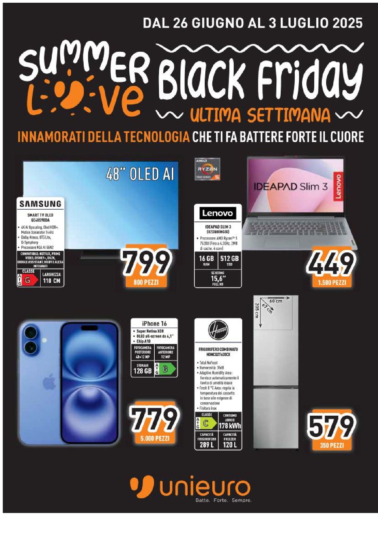 Summer Love Black Friday... Ultima Settimana