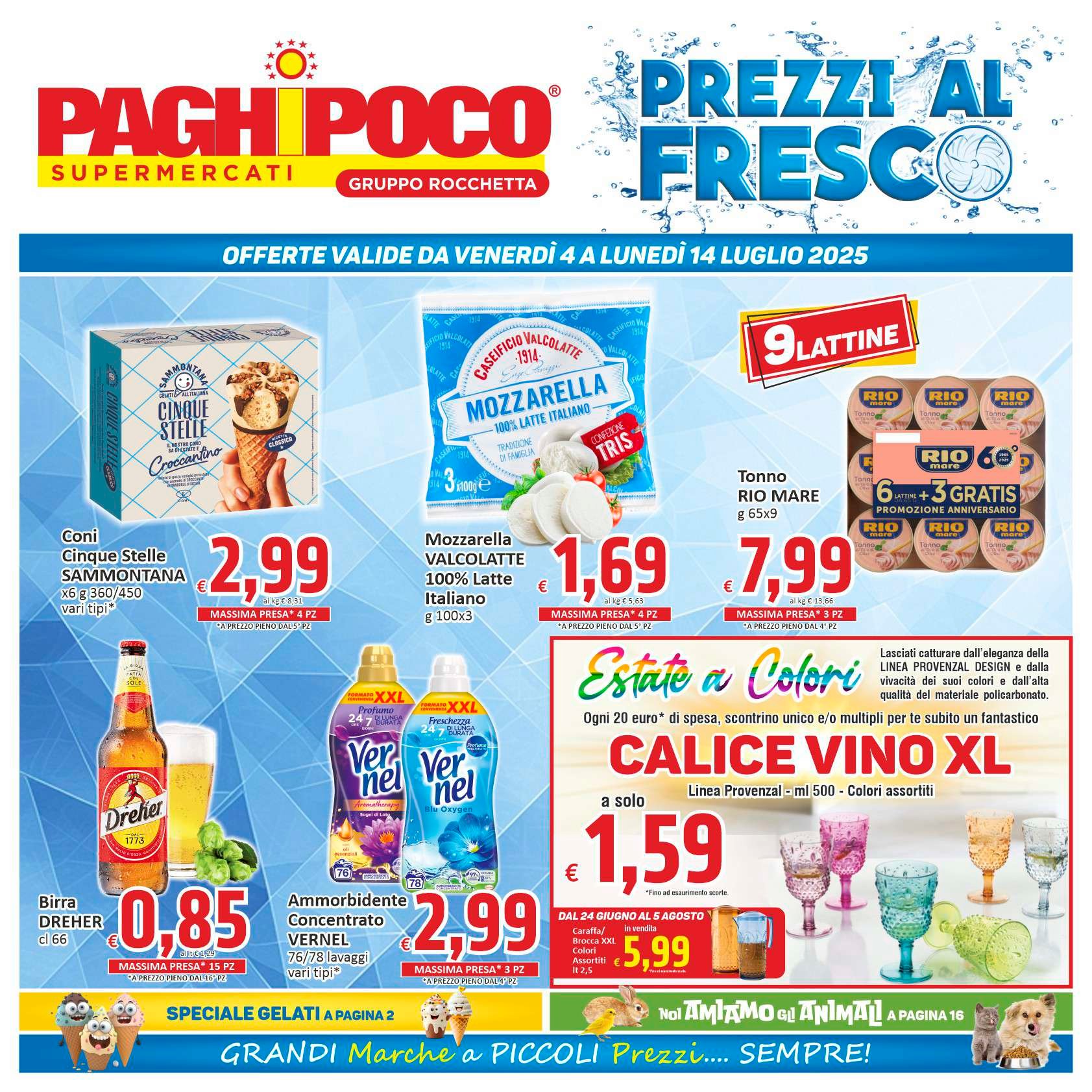 Prezzi al Fresco