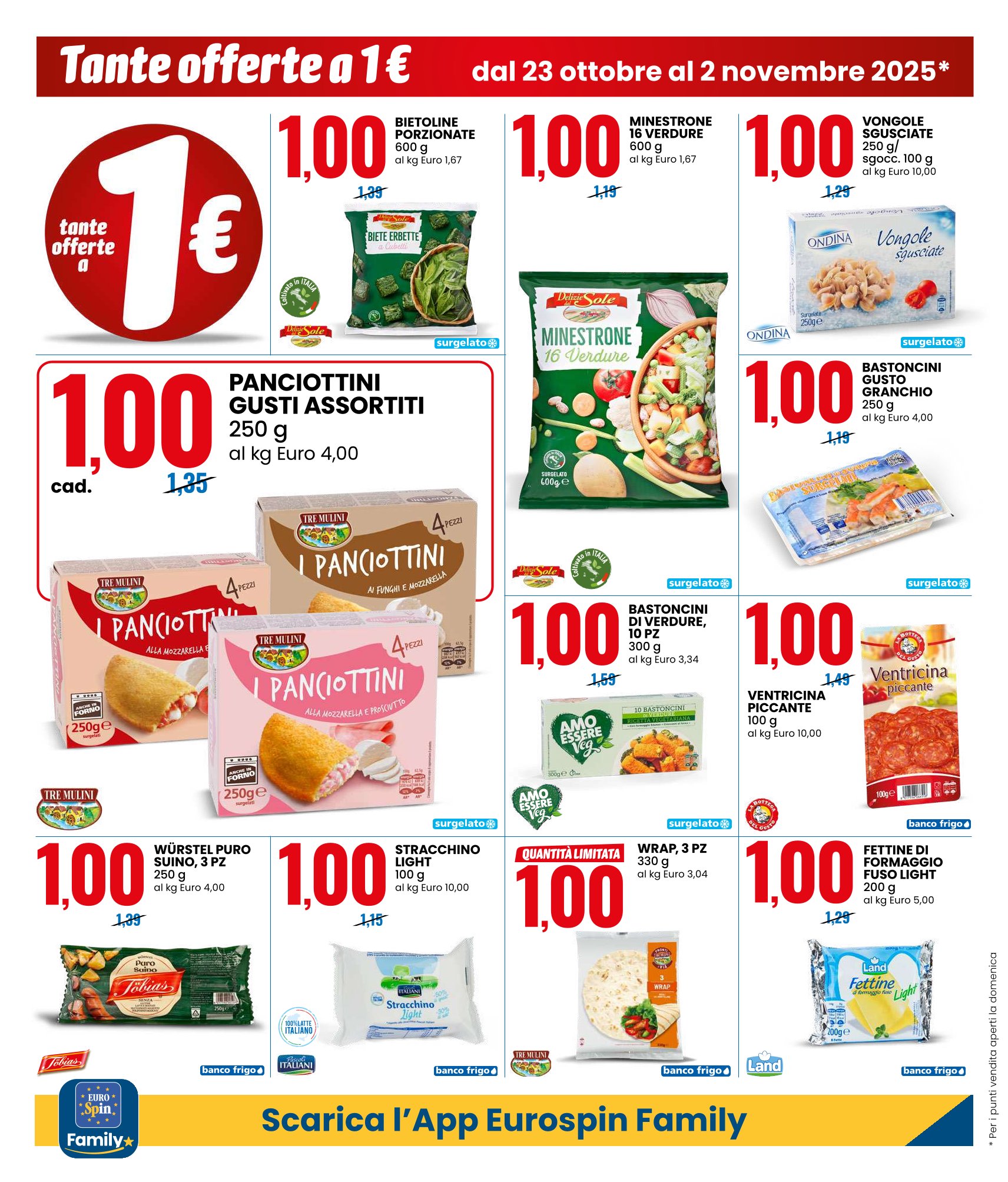 Tante Offerte a 1€