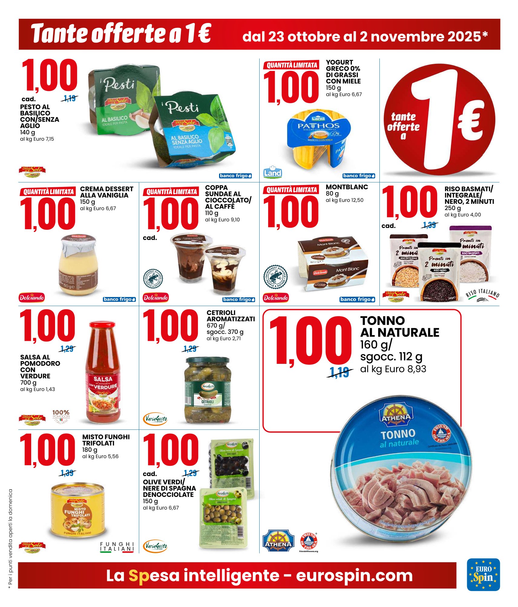 Tante Offerte a 1€