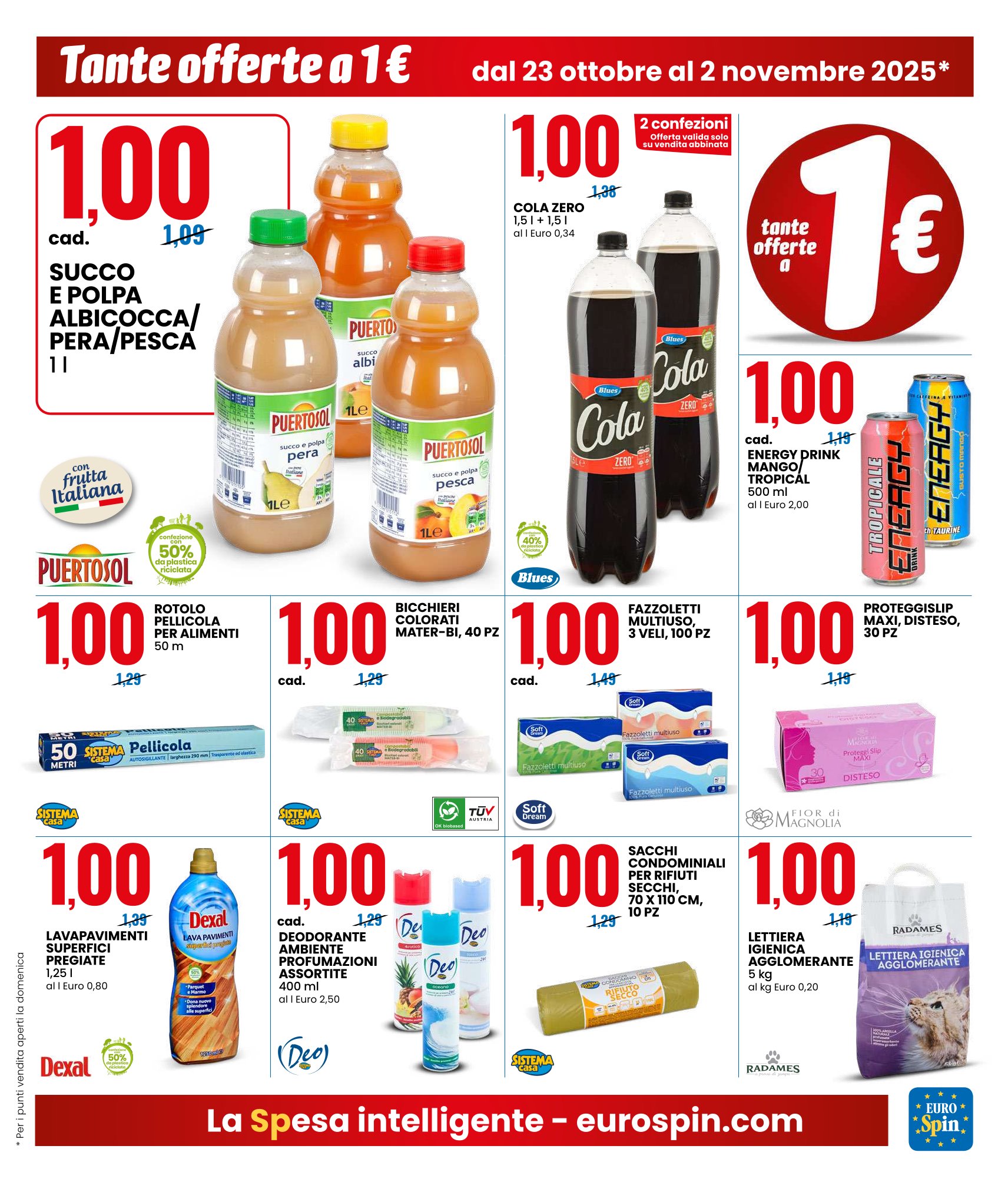 Tante Offerte a 1€