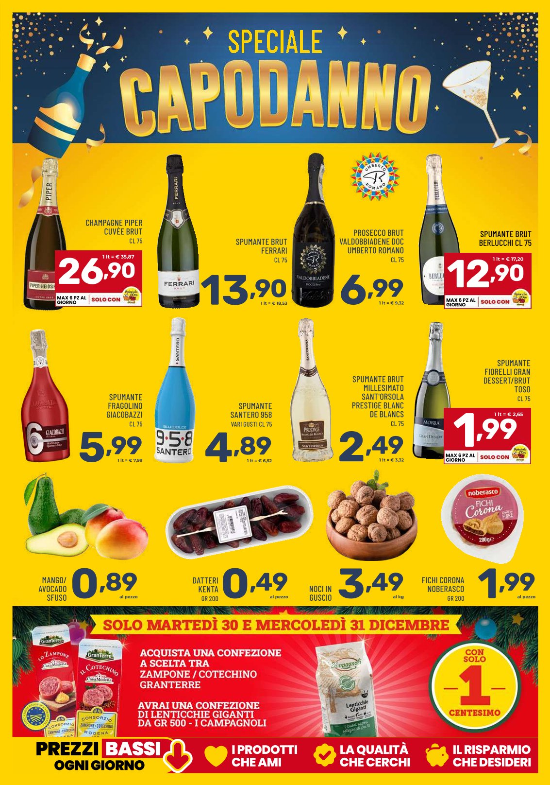 Le tue feste in Gran Risparmio