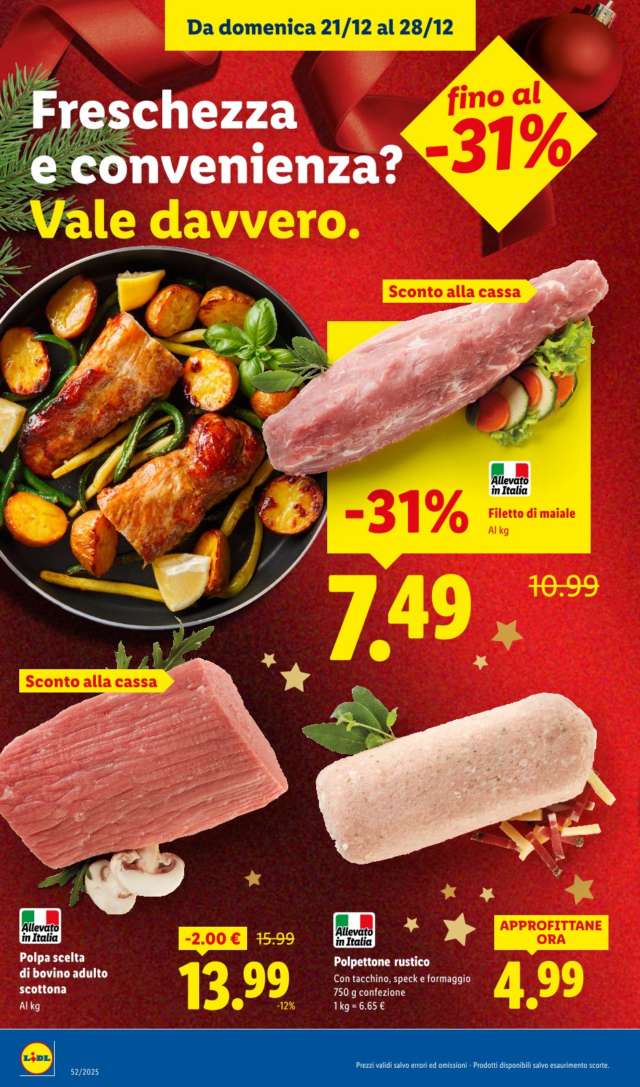 Menu di Natale conveniente? Vale davvero