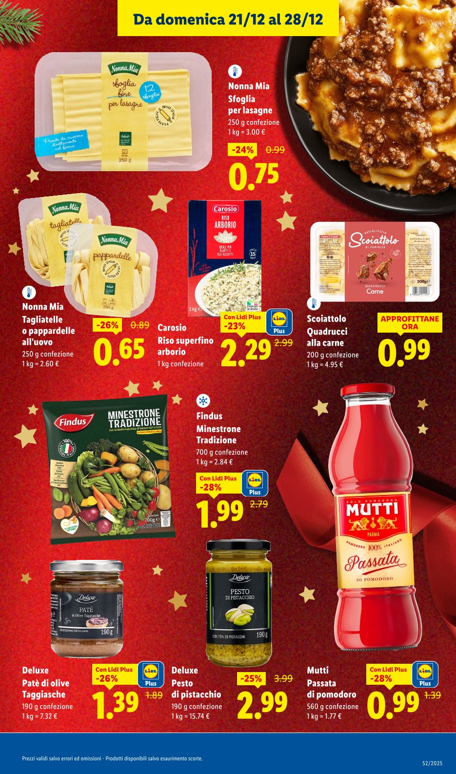 Menu di Natale conveniente? Vale davvero