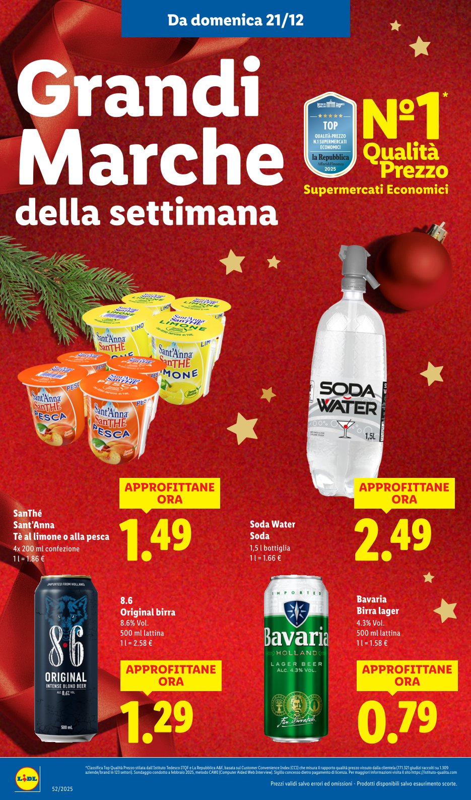 Menu di Natale conveniente? Vale davvero