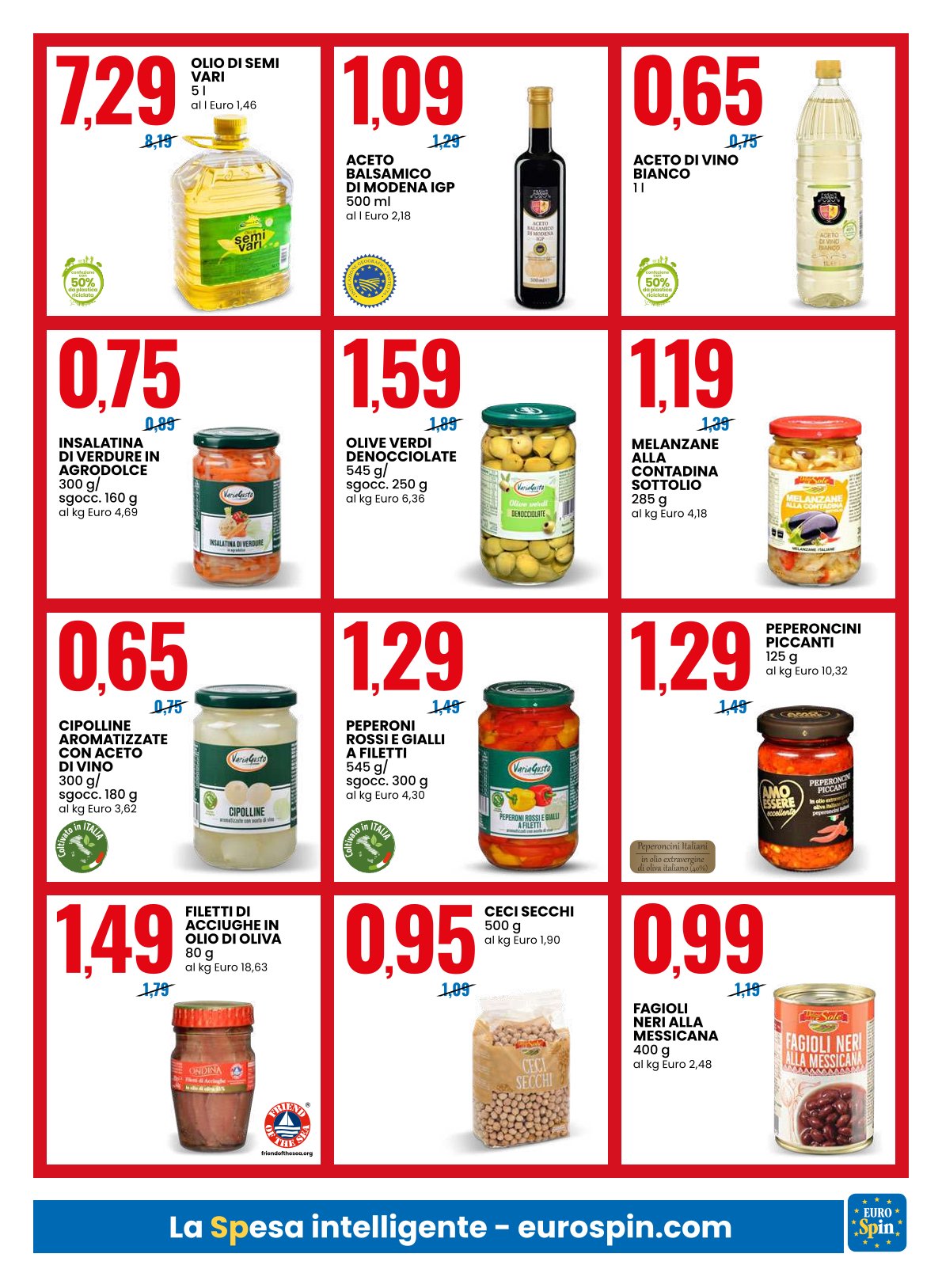 Prezzi Ribassati di Marzo