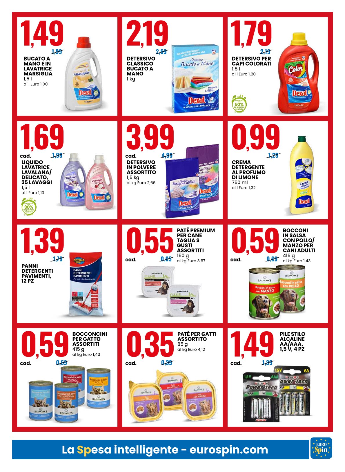 Prezzi Ribassati di Marzo