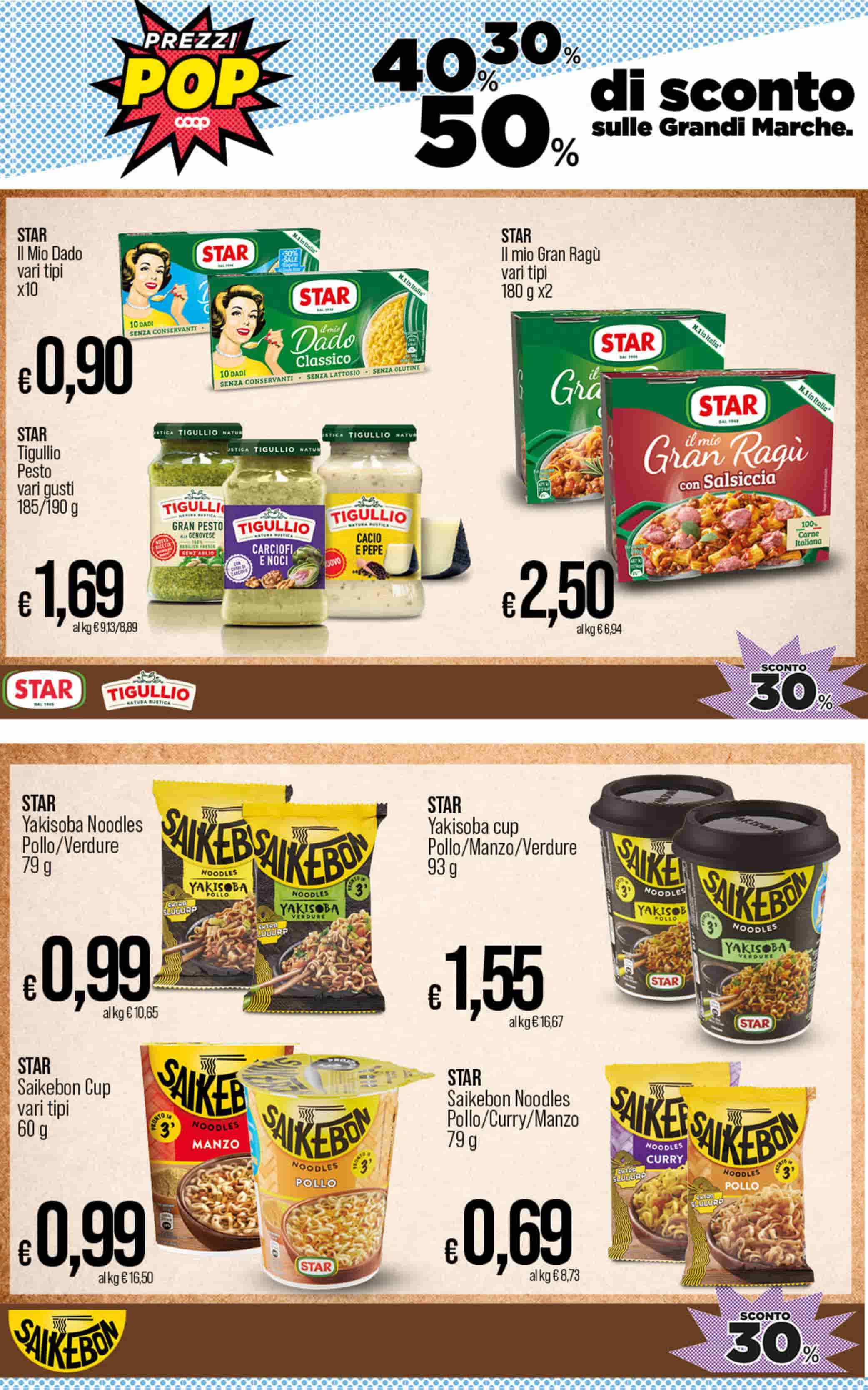 Coop | 30% 40% 50% di Sconto