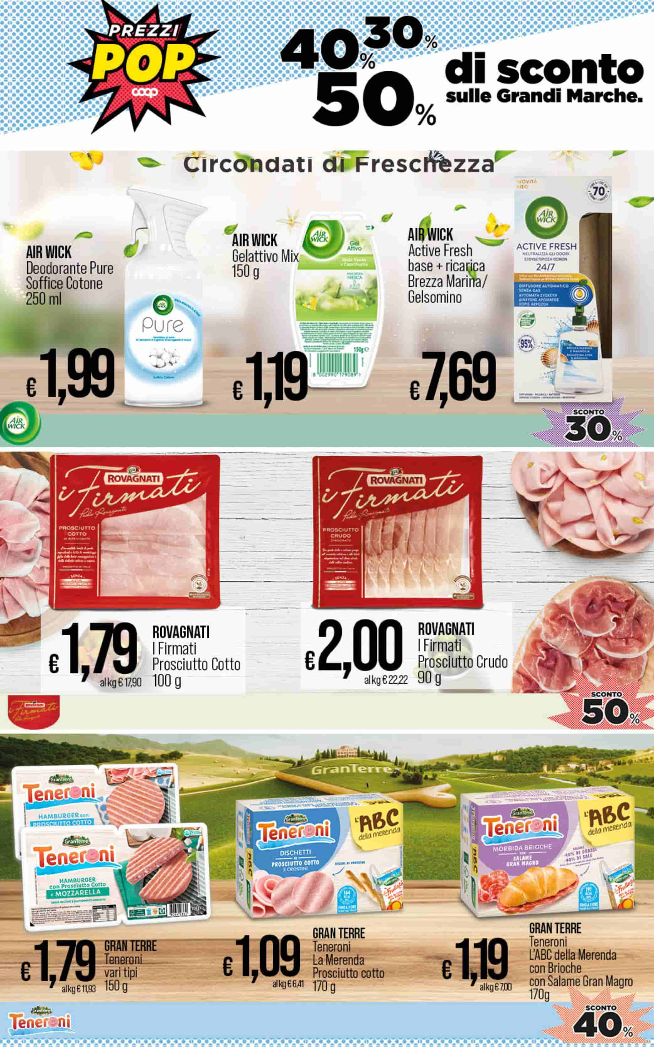 Coop | 30% 40% 50% di Sconto