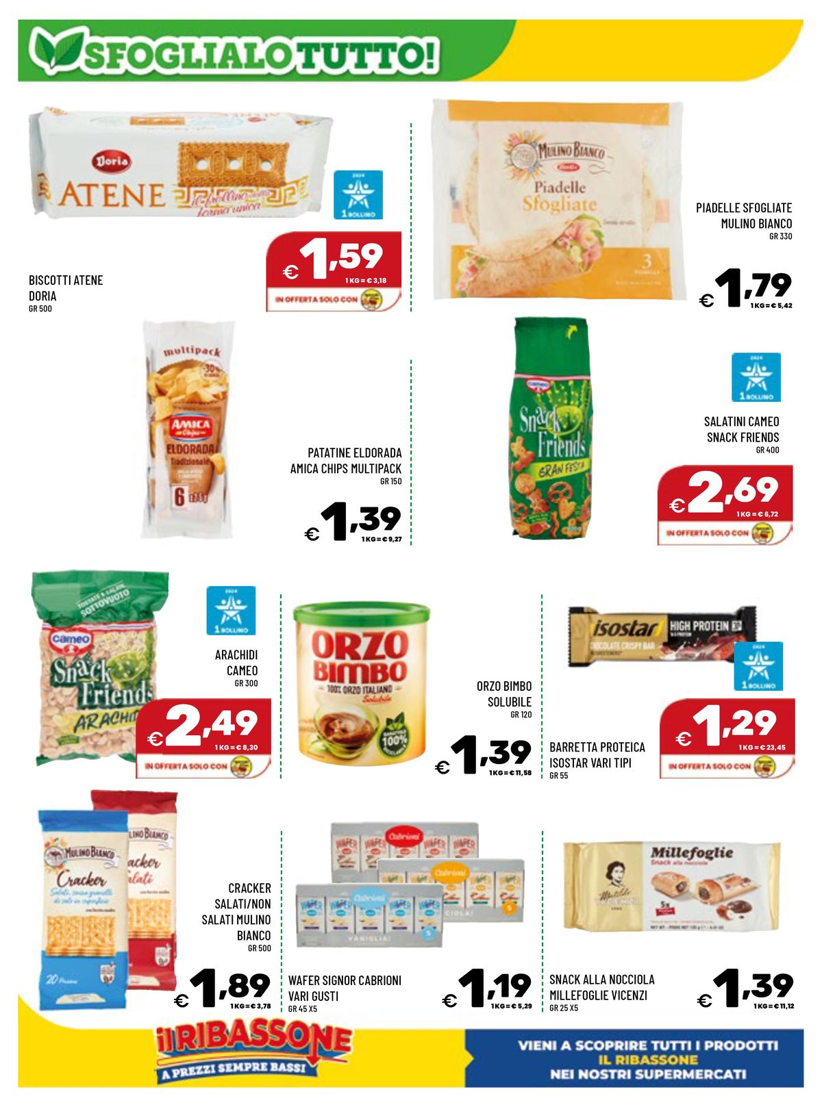 Prezzi Tondi e Convenienza Extra Large