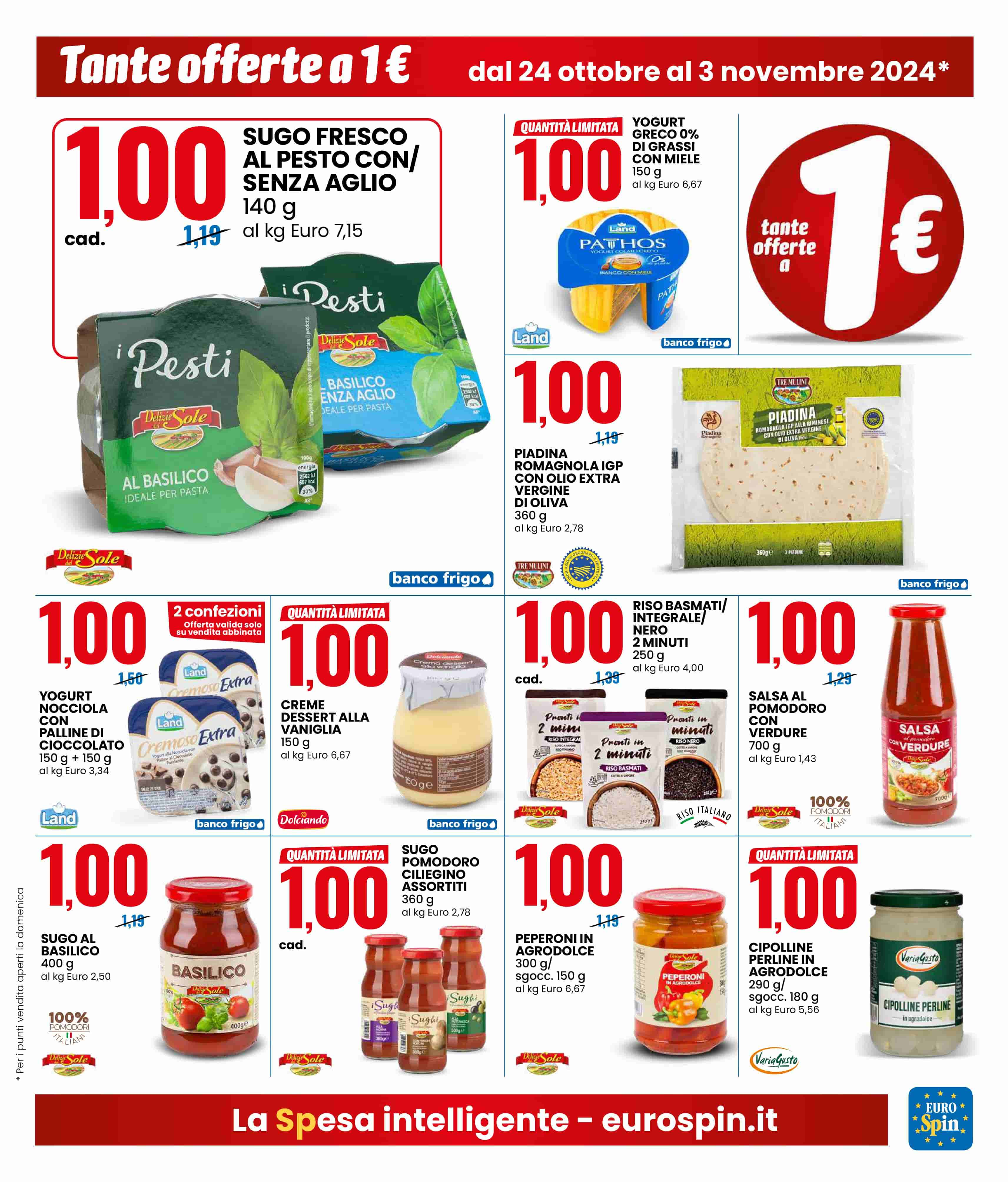 Tante offerte a 1,00