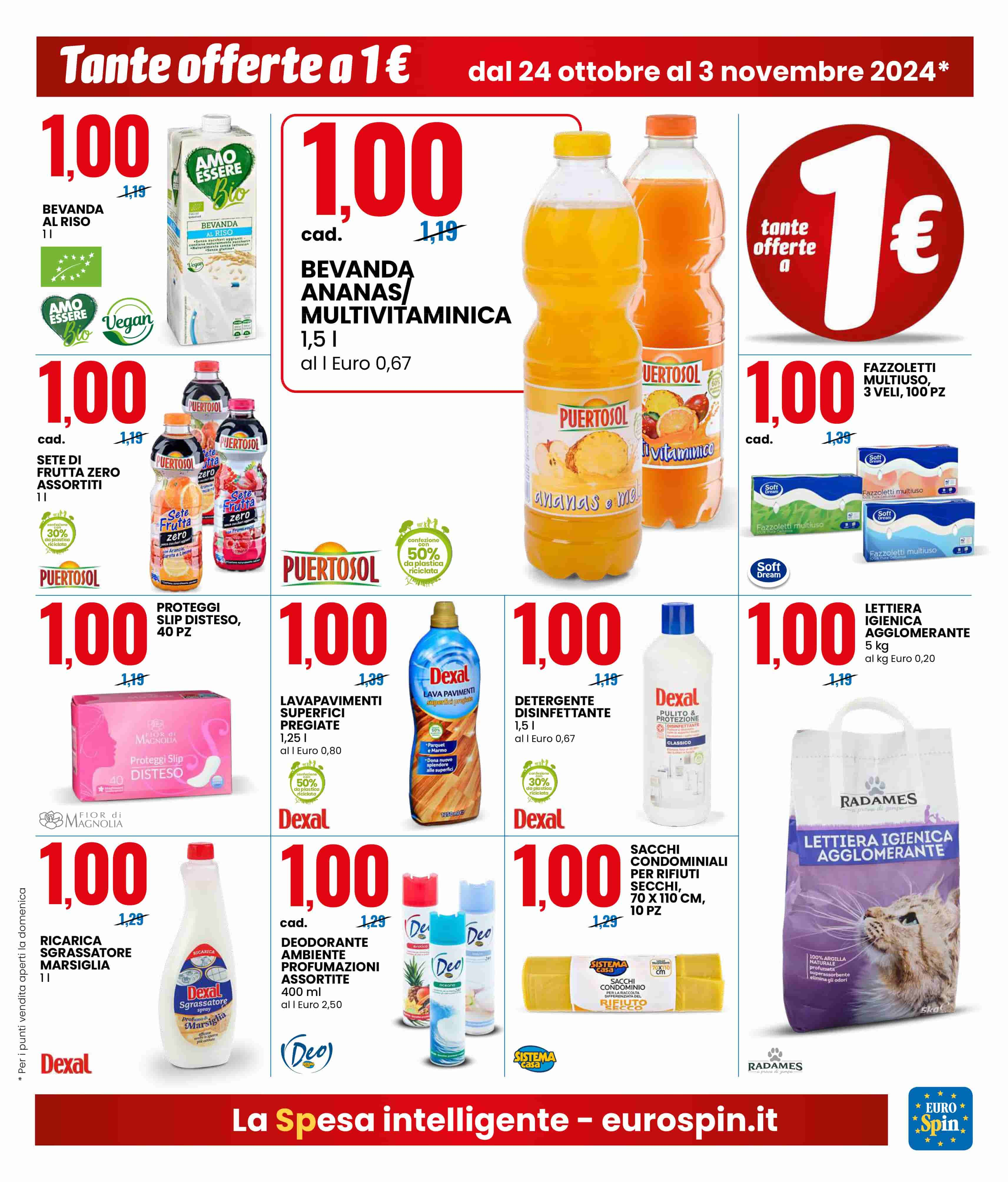 Tante offerte a 1,00