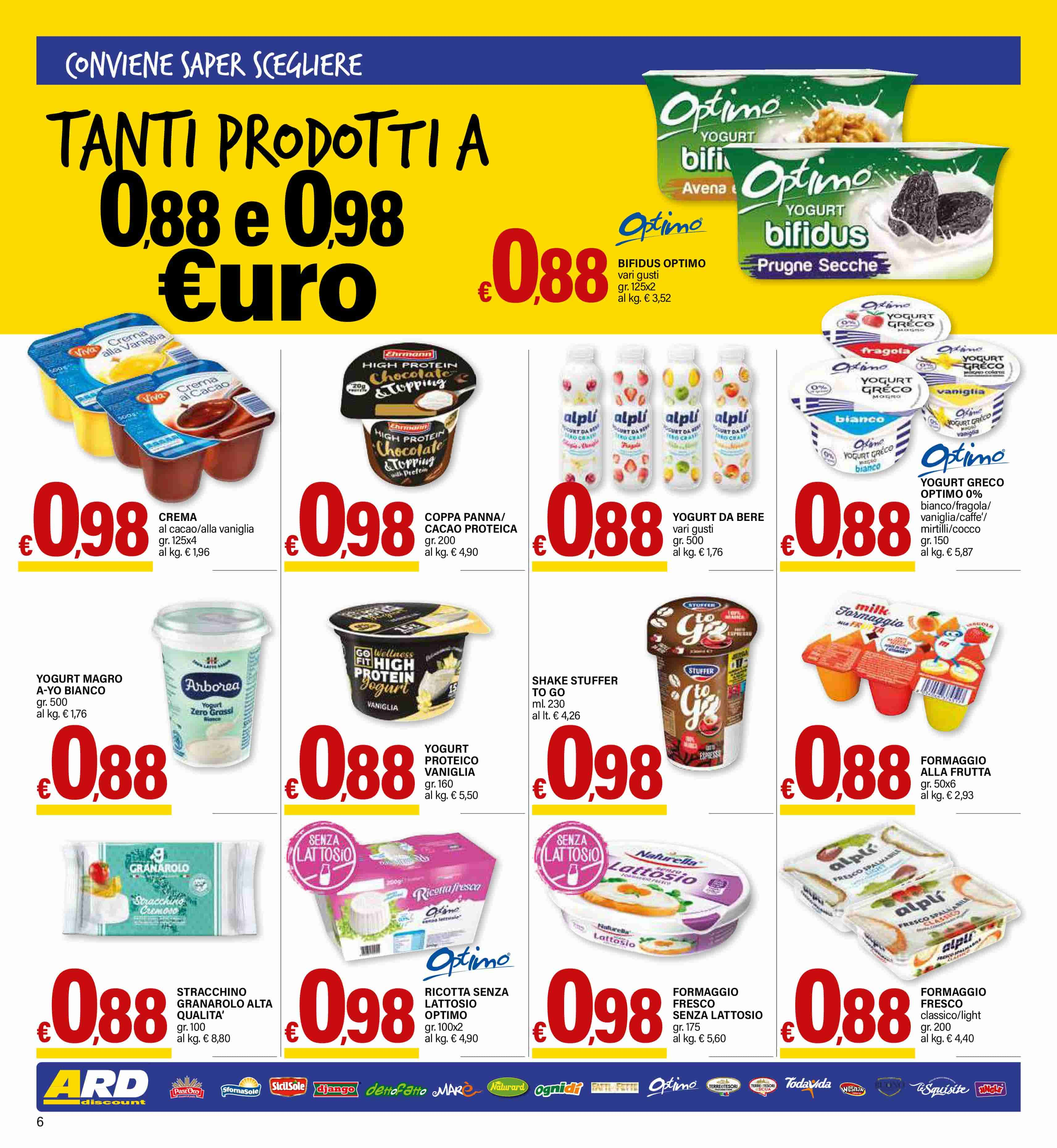 Tanti prodotti a 0,88 & 0,98