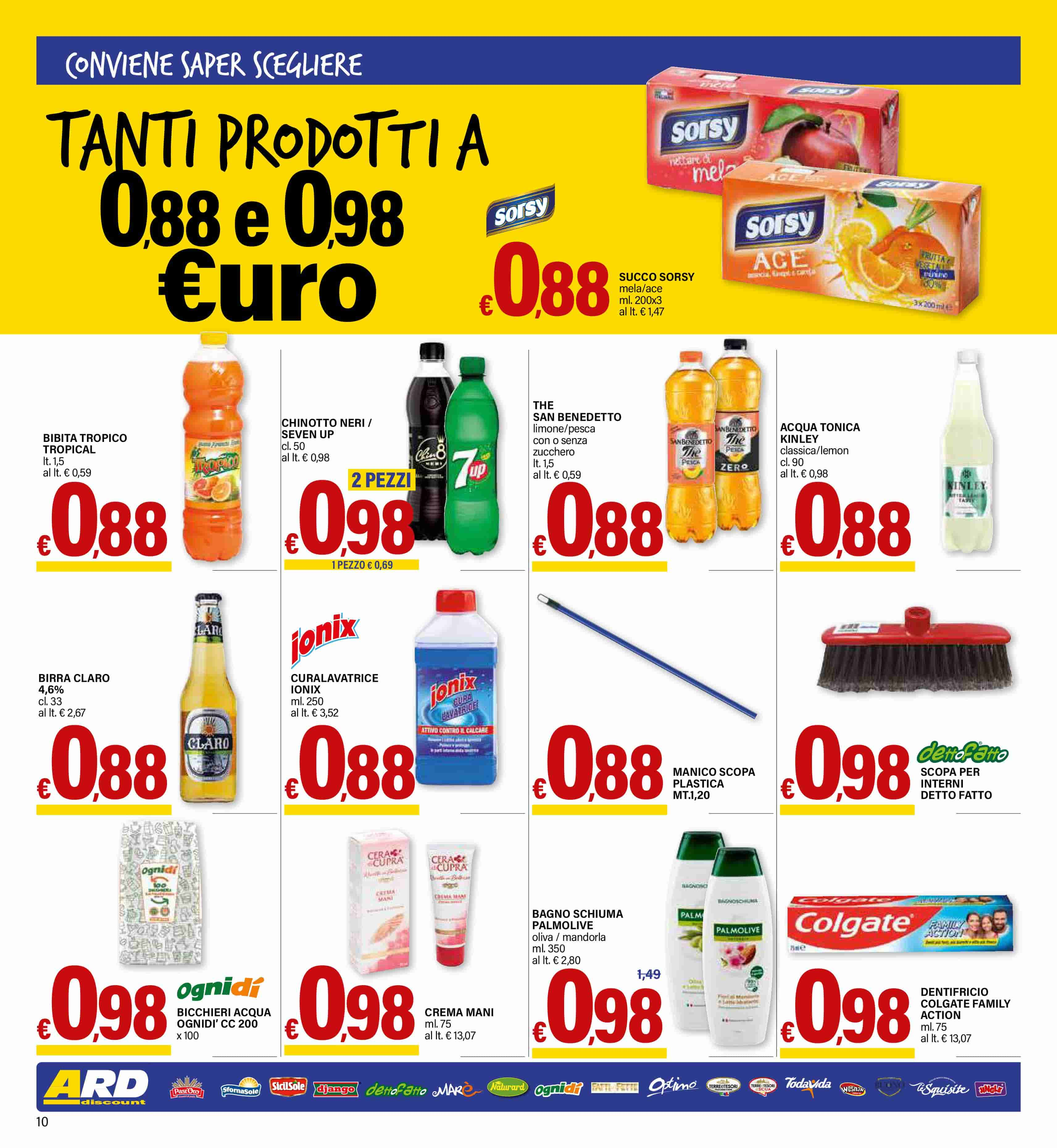 Tanti prodotti a 0,88 & 0,98