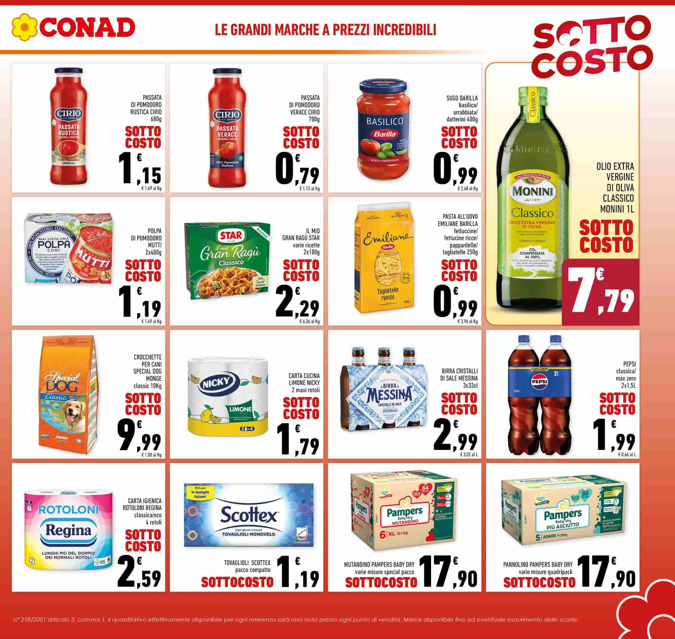 Conad | Sottocosto