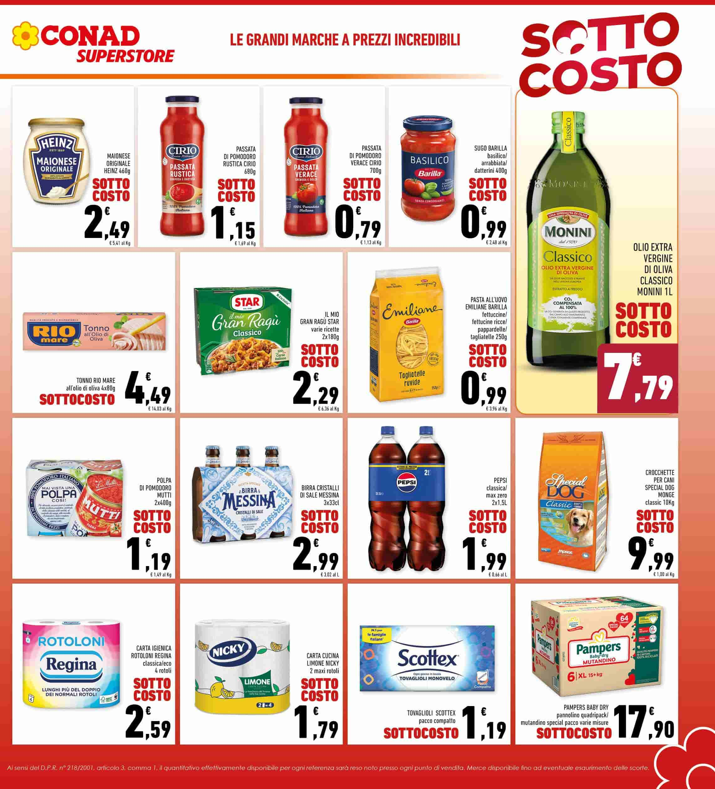 Conad SuperStore | Sottocosto