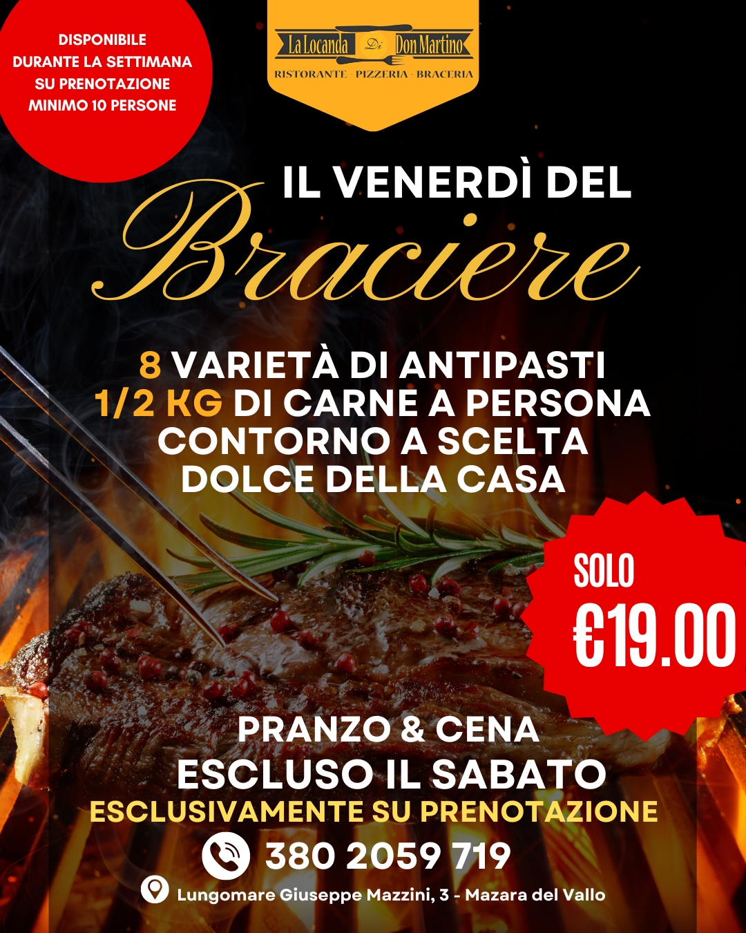Il venerd del Braciere