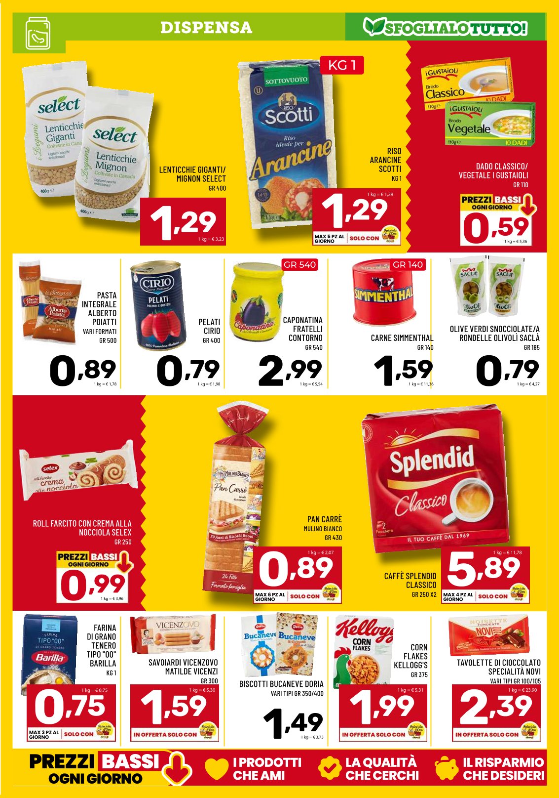 Le feste pi convenienti