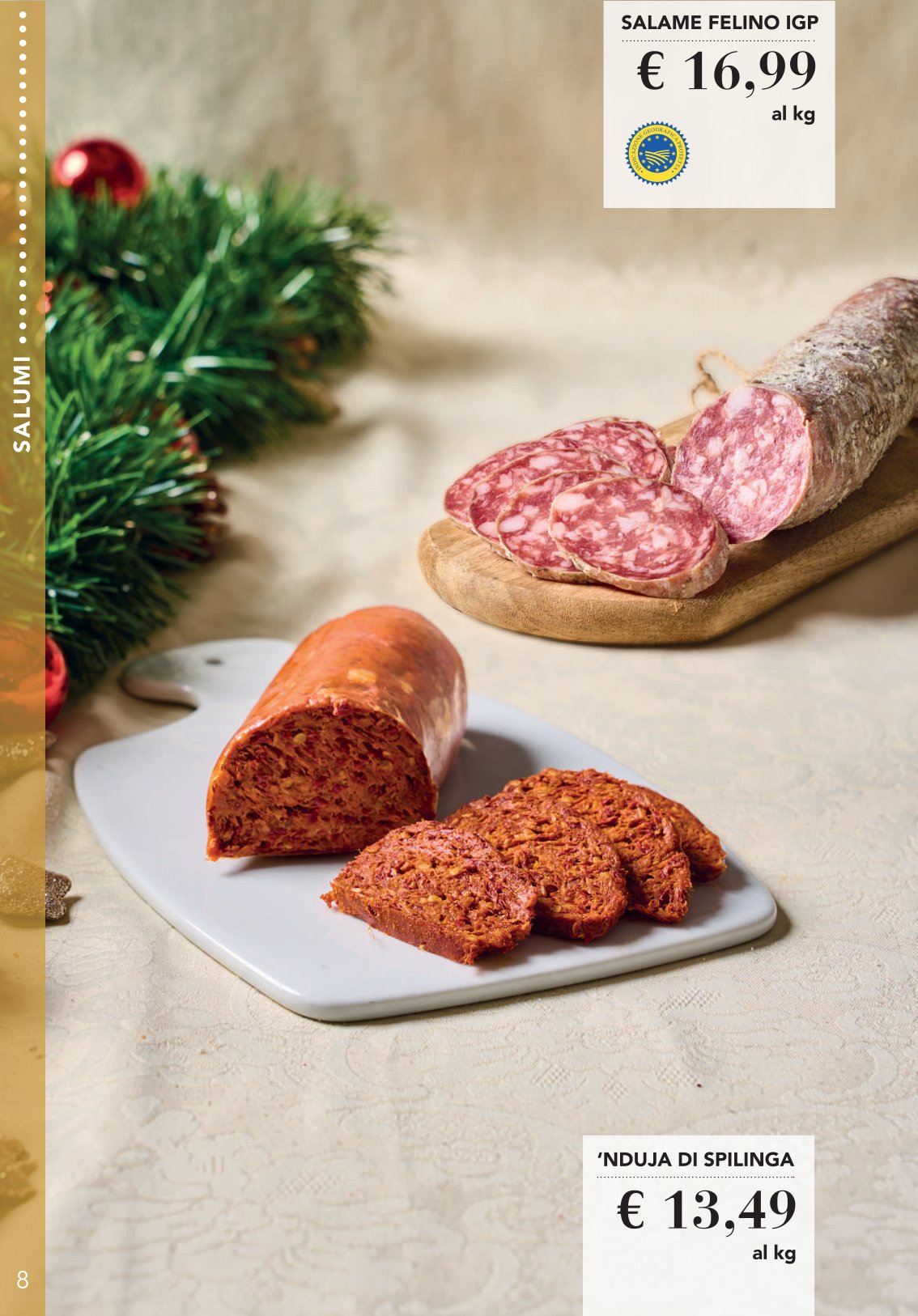 La tavola delle feste