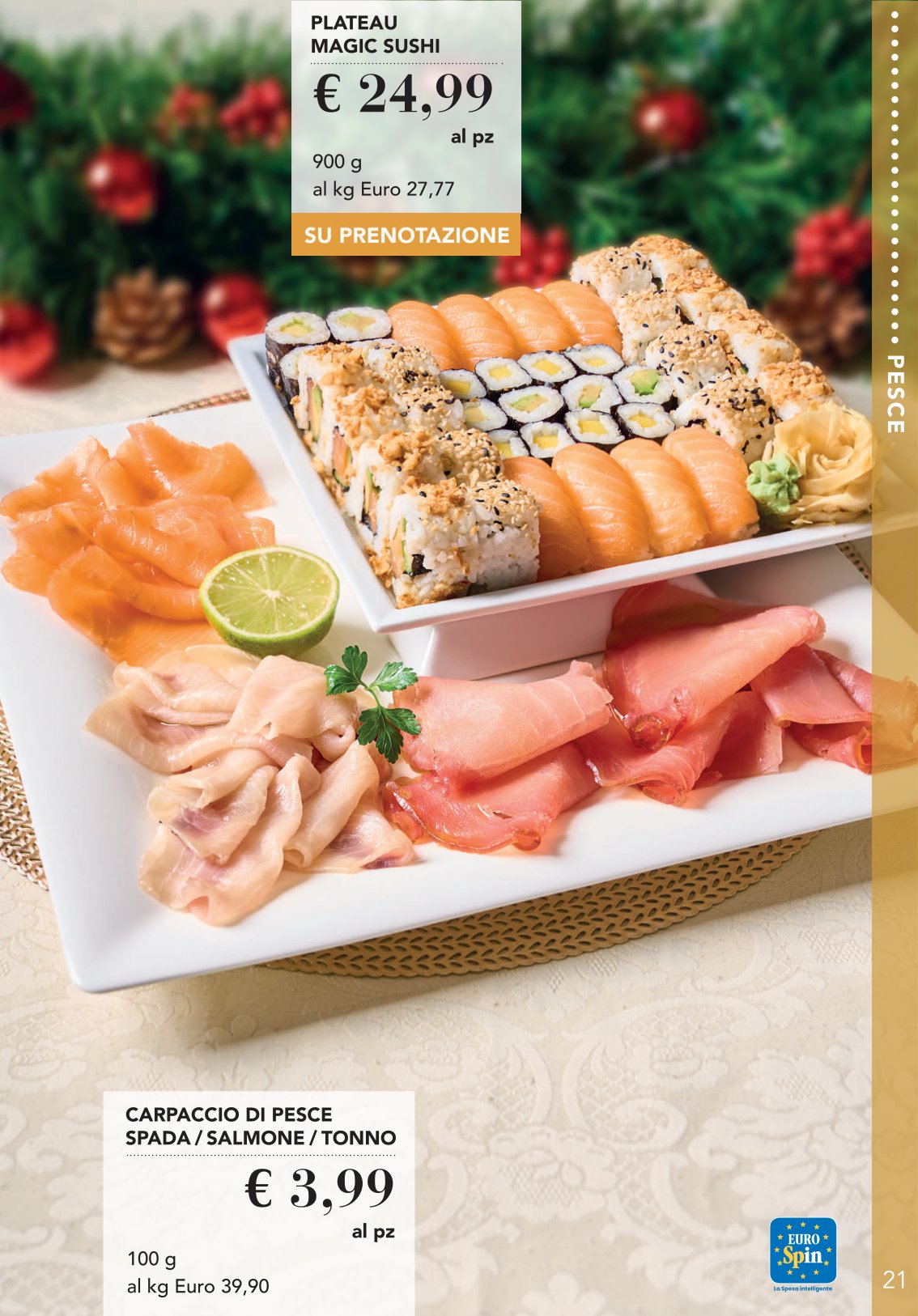 La tavola delle feste